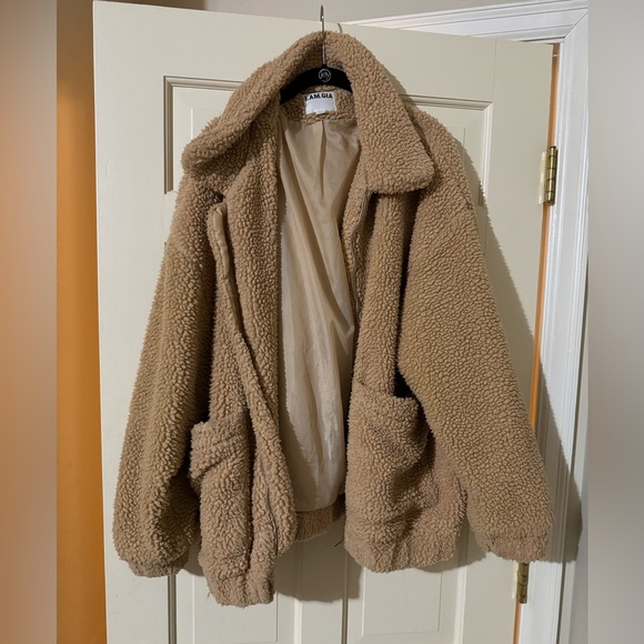 I.am.gia caramel pixie teddy coat - Picture 5 of 7